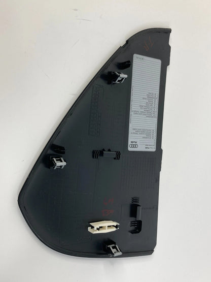 2012-2016 AUDI A4 QUATTRO DASH PANEL RIGHT SIDE END CAP COVER 8K0-857-086-B OEM