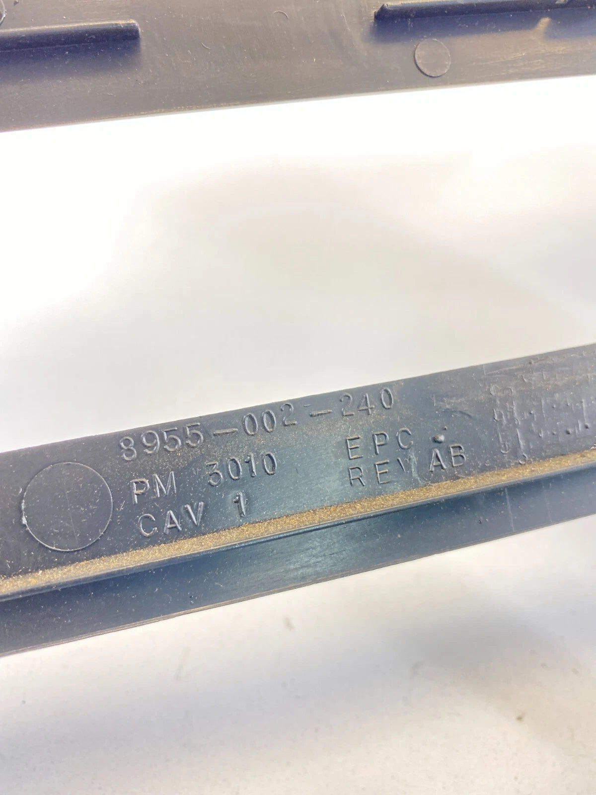 1984-1996 JEEP CHEROKEE CLUSTER DASH INSTRUMENT BEZEL INSERT TRIM STEERING OEM