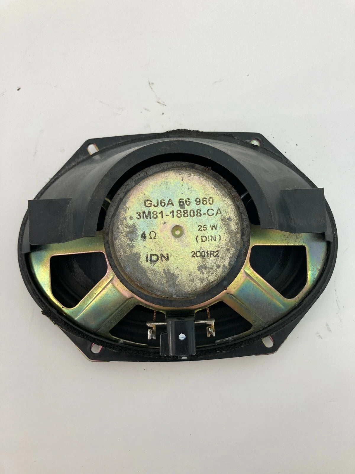 03-08 MAZDA 6 REAR RIGHT SIDE DOOR SPEAKER AUDIO SOUND SYSTEM GJ6A 66 960