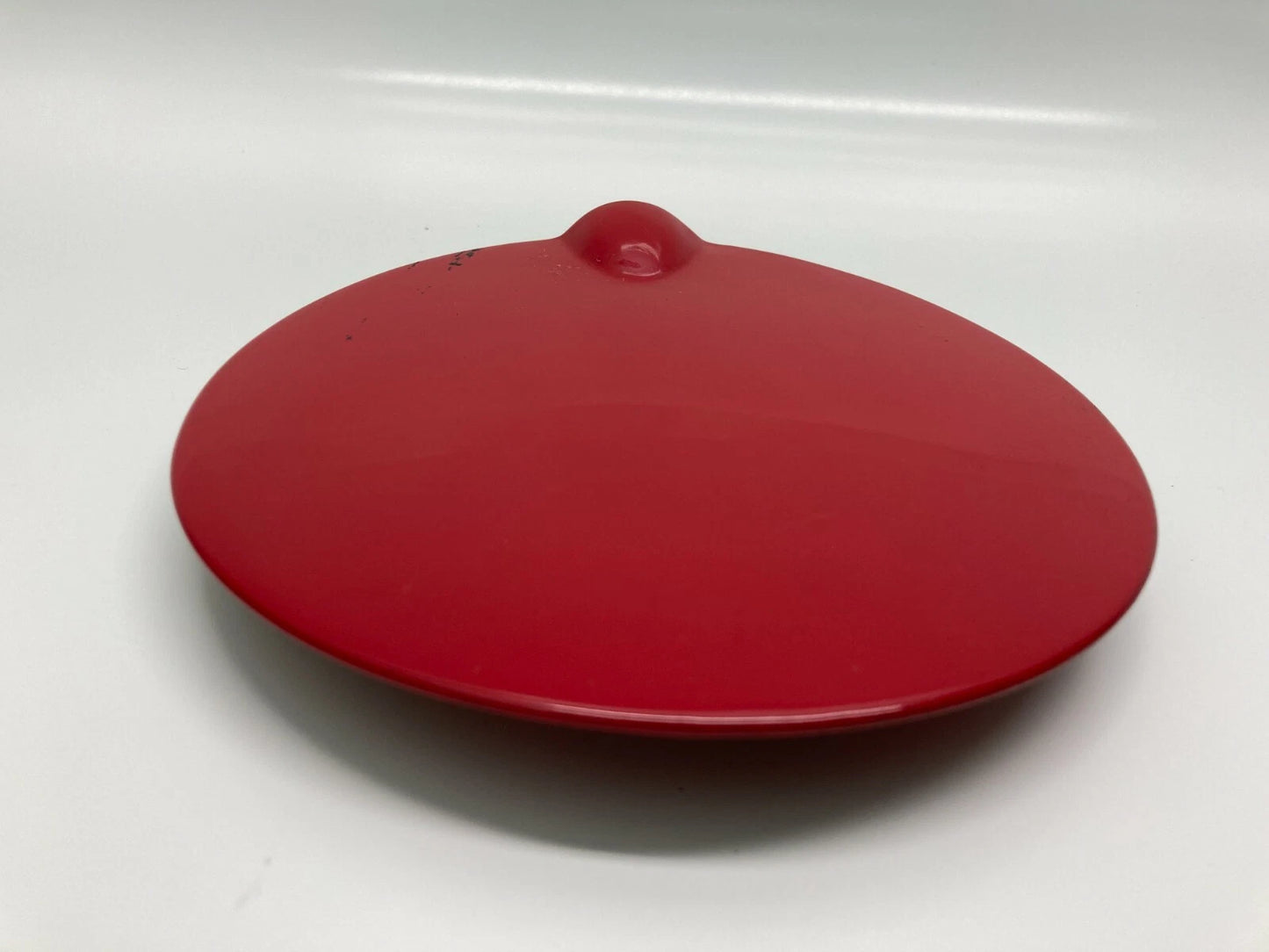 90-97 OLDSMOBILE CUTLASS SUPREME COUPE FUEL FILLER LID DOOR GAS COVER RED OEM