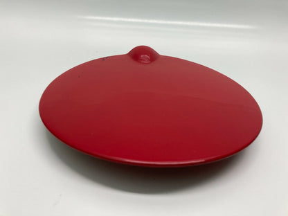 90-97 OLDSMOBILE CUTLASS SUPREME COUPE FUEL FILLER LID DOOR GAS COVER RED OEM
