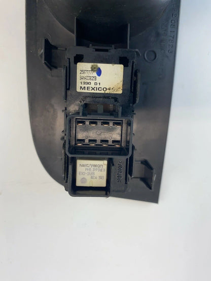 09-17 CHEVY TRAVERSE REAR RIGHT DOOR WINDOW SWITCH W/ BEZEL TRIM 20817823 OEM