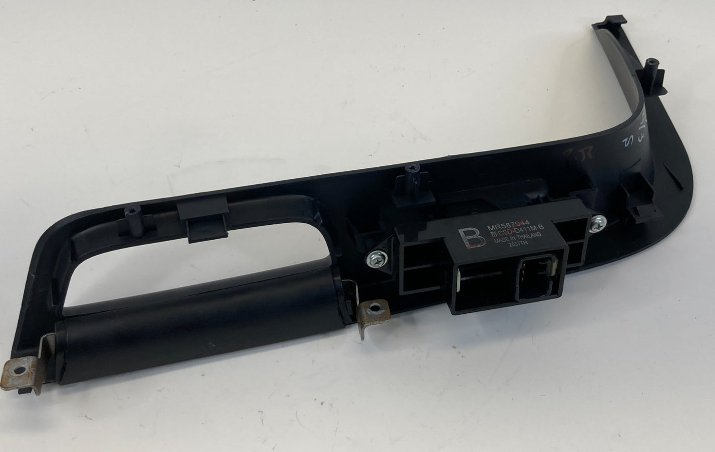 2008-2015 Mitsubishi Lancer Rear Right Door Window Switch w/ Bezel MR587944 OEM