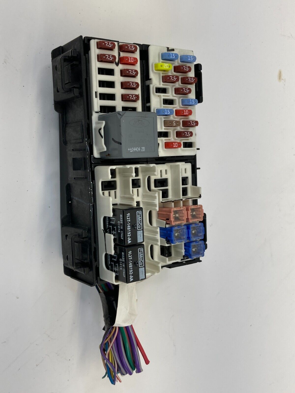 2014-2019 Ford Fiesta 1.6L AT Dash Interior Cabin Fuse Box Relay F2BT-14A005-BKB