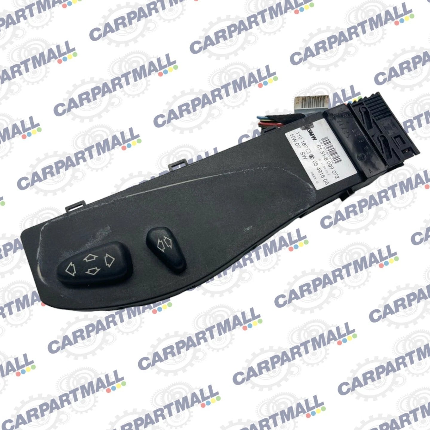 2003 2004 2005 LAND ROVER RANGE ROVER RIGHT PASSENGER SEAT CONTROL ADJUST SWITCH