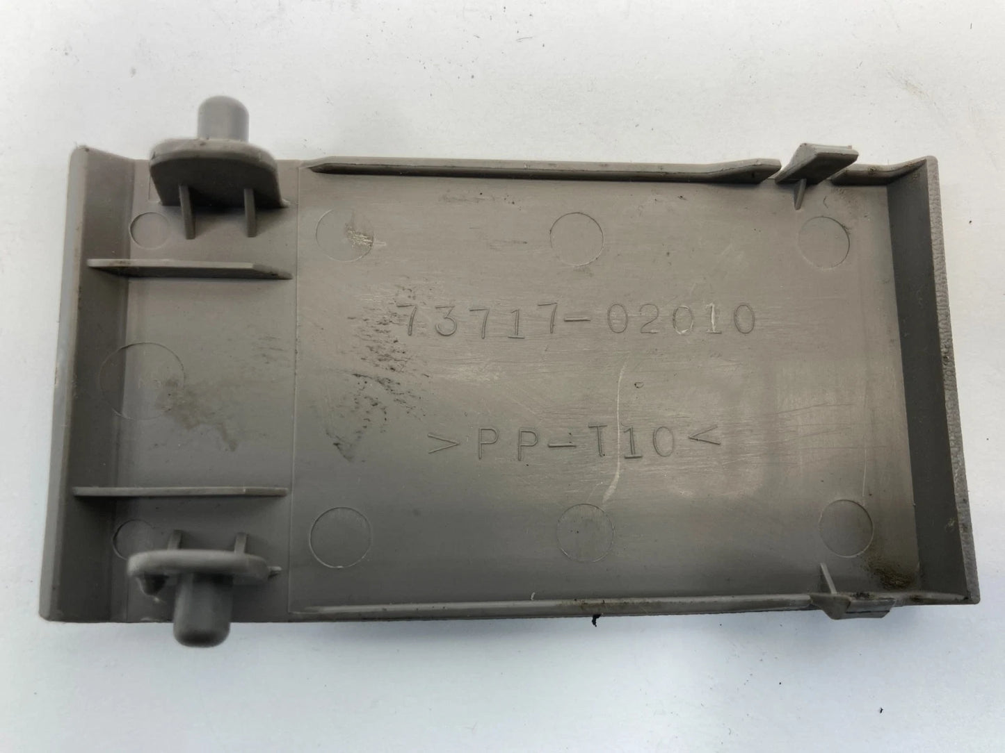 03-08 TOYOTA COROLLA BACK DECK CHILD ANCHOR SEAT COVER TRIM 73717-02010 OEM