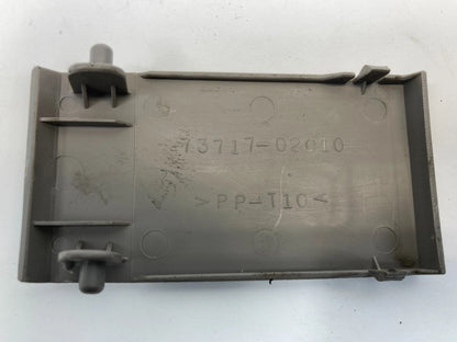03-08 TOYOTA COROLLA BACK DECK CHILD ANCHOR SEAT COVER TRIM 73717-02010 OEM