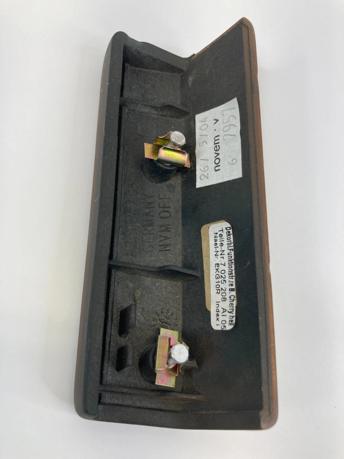 2002 03 04 2005 BMW 745LI 745I LEFT DRIVER CENTER DASH WOOD TRIM COVER PANEL OEM