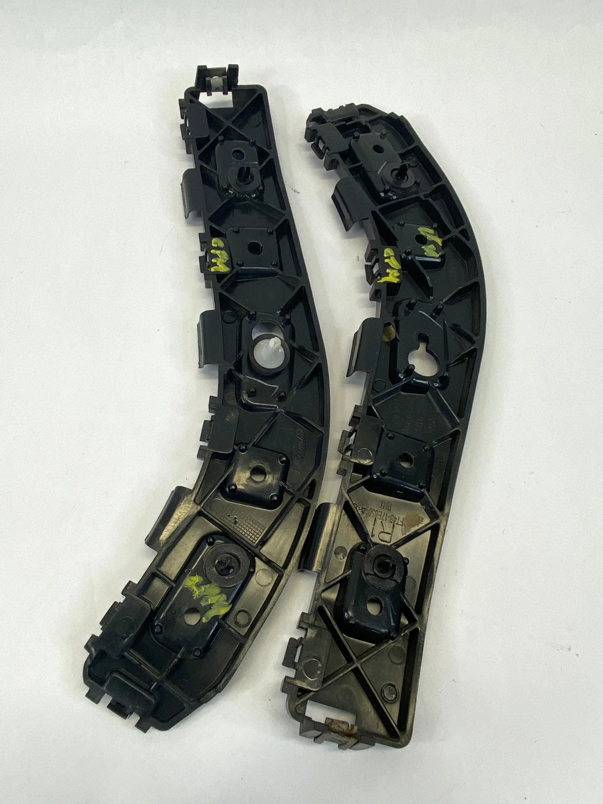 2015-2018 FORD EDGE REAR BUMPER SUPPORT BRACKETS PAIR OEM FACTORY FT4B-17E850-AD