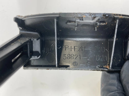 2010 2011 TOYOTA PRIUS CENTER CONSOLE UPPER PANEL COVER TRIM 58821-47020