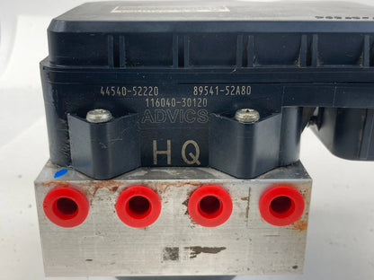 2007-2012 TOYOTA YARIS ABS ANTI LOCK BRAKE PUMP ACTUATOR MODULE 44540-52220 OEM