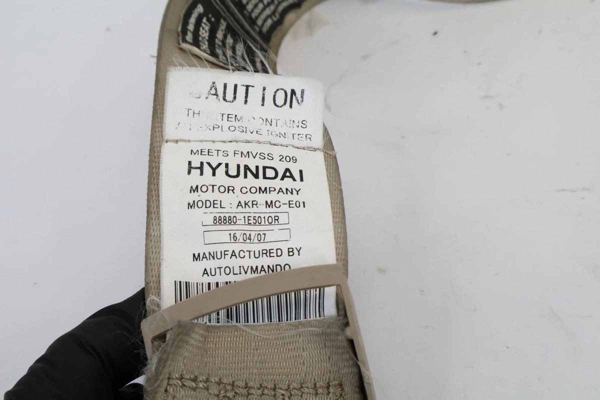 2007-2011 HYUNDAI ACCENT SEATBELT TENSION RETRACTOR RIGHT OEM FACTORY 608959700A