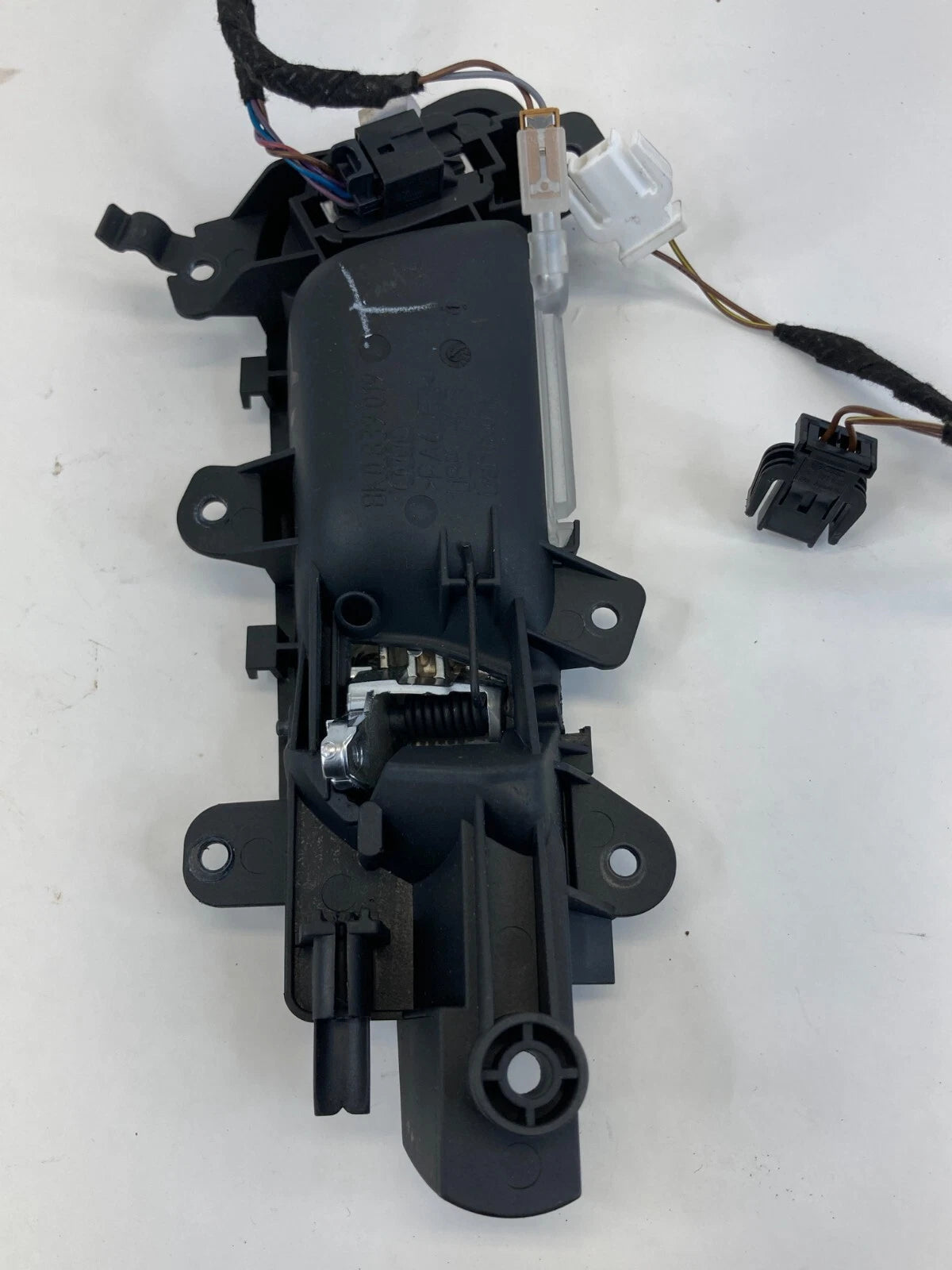 2009-2016 AUDI A4 QUATTRO REAR LEFT SIDE INTERIOR DOOR HANDLE W LOCK SWITCH OEM