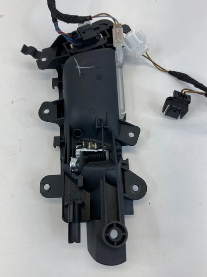 2009-2016 AUDI A4 QUATTRO REAR LEFT SIDE INTERIOR DOOR HANDLE W LOCK SWITCH OEM