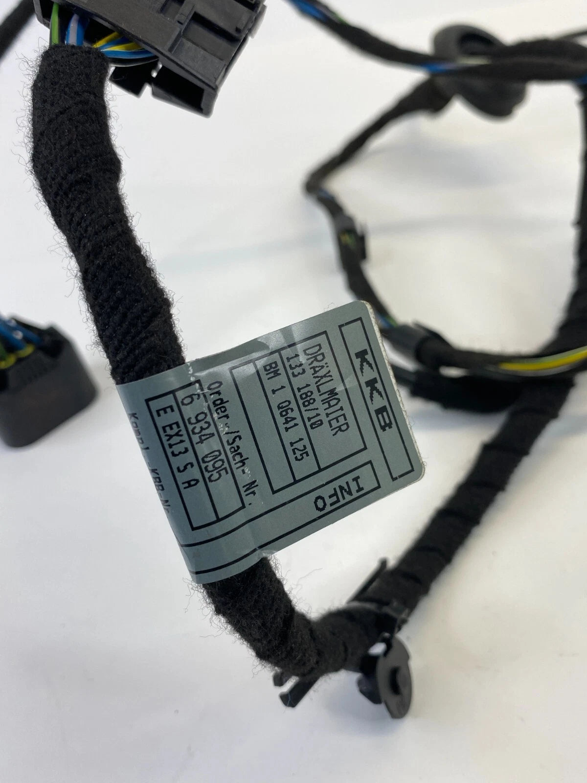2002-2005 BMW 745I 745LI REAR DOOR WIRING WIRE LOOM HARNESS 6934095 OEM