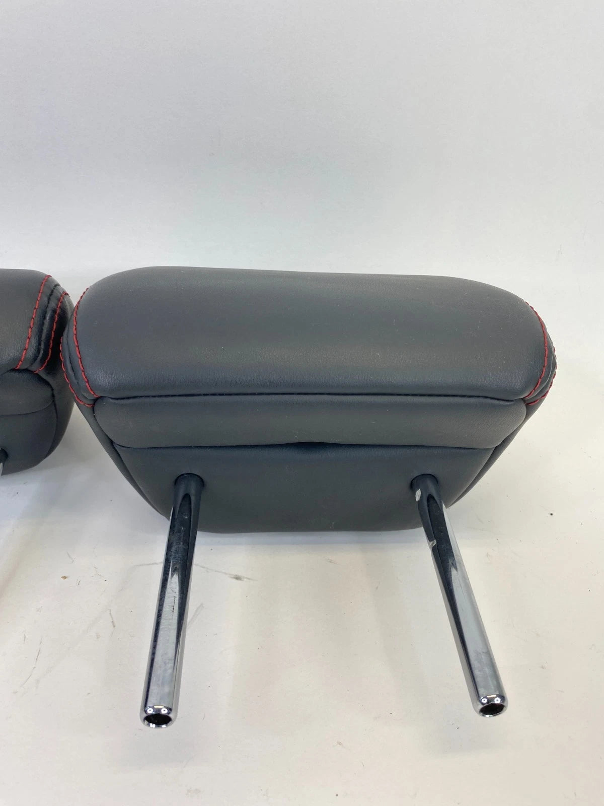 16-20 OUTLANDER SPORT REAR BACK 2ND ROW SEAT HEADREST LEATHER BLACK SET OF 3 OEM