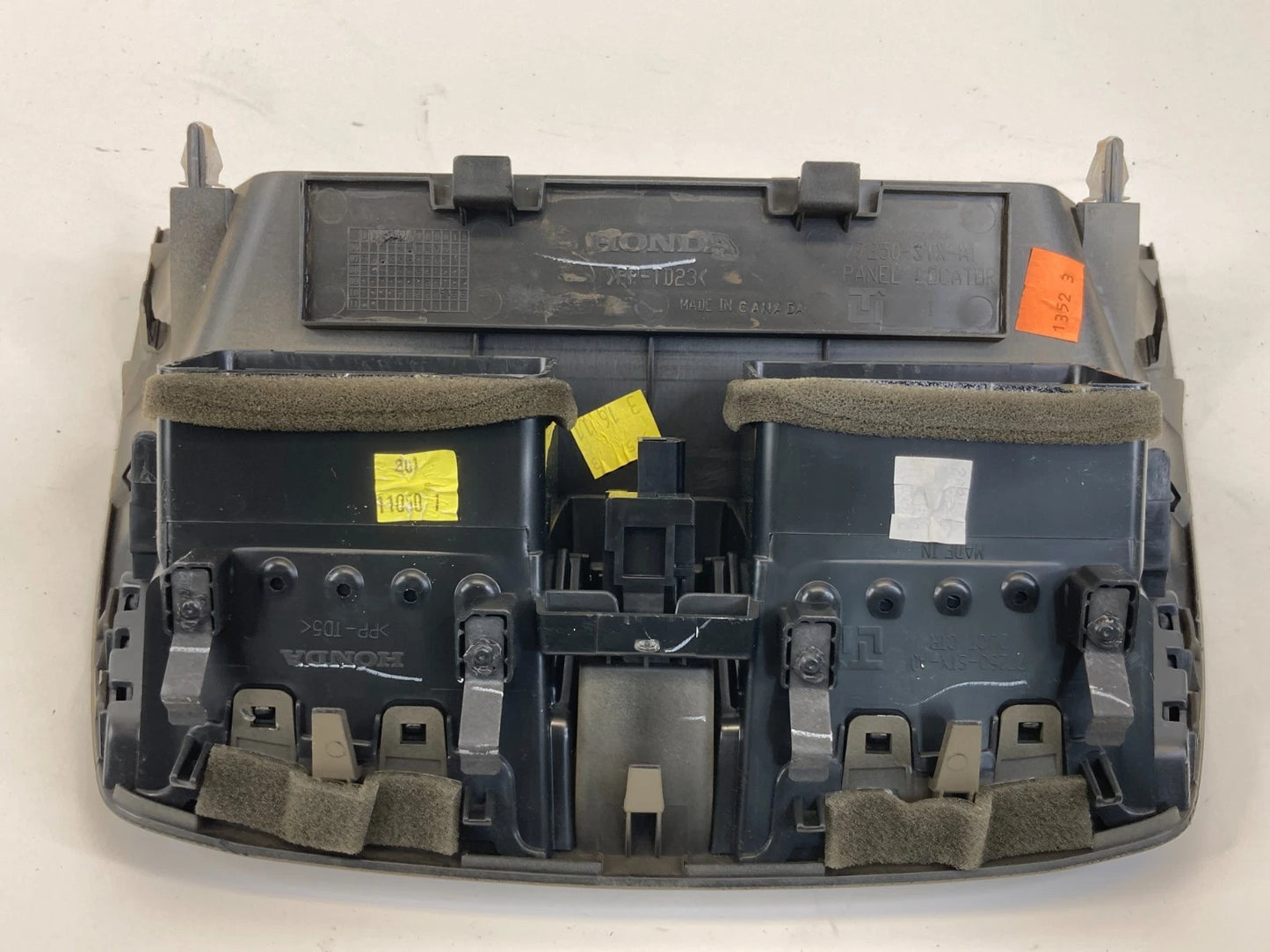 07-13 ACURA MDX DASH CENTER A/C AIR VENT GRILLE OUTLET W/ HAZARD 77250STX-A1 OEM