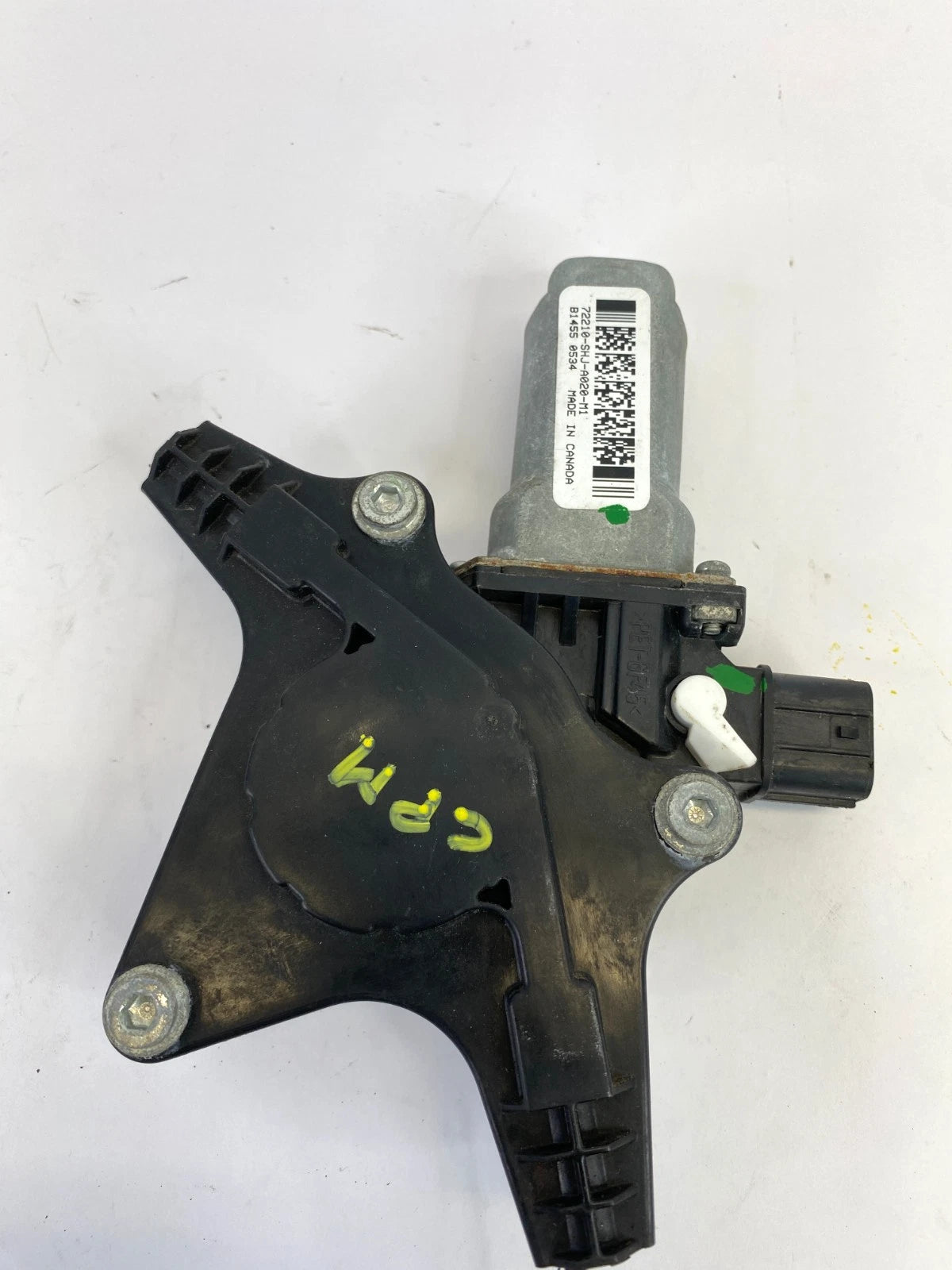 2005-2010 HONDA ODYSSEY FRONT RH PASSENGER SIDE WINDOW MOTOR 72210-SHJ-A020 OEM
