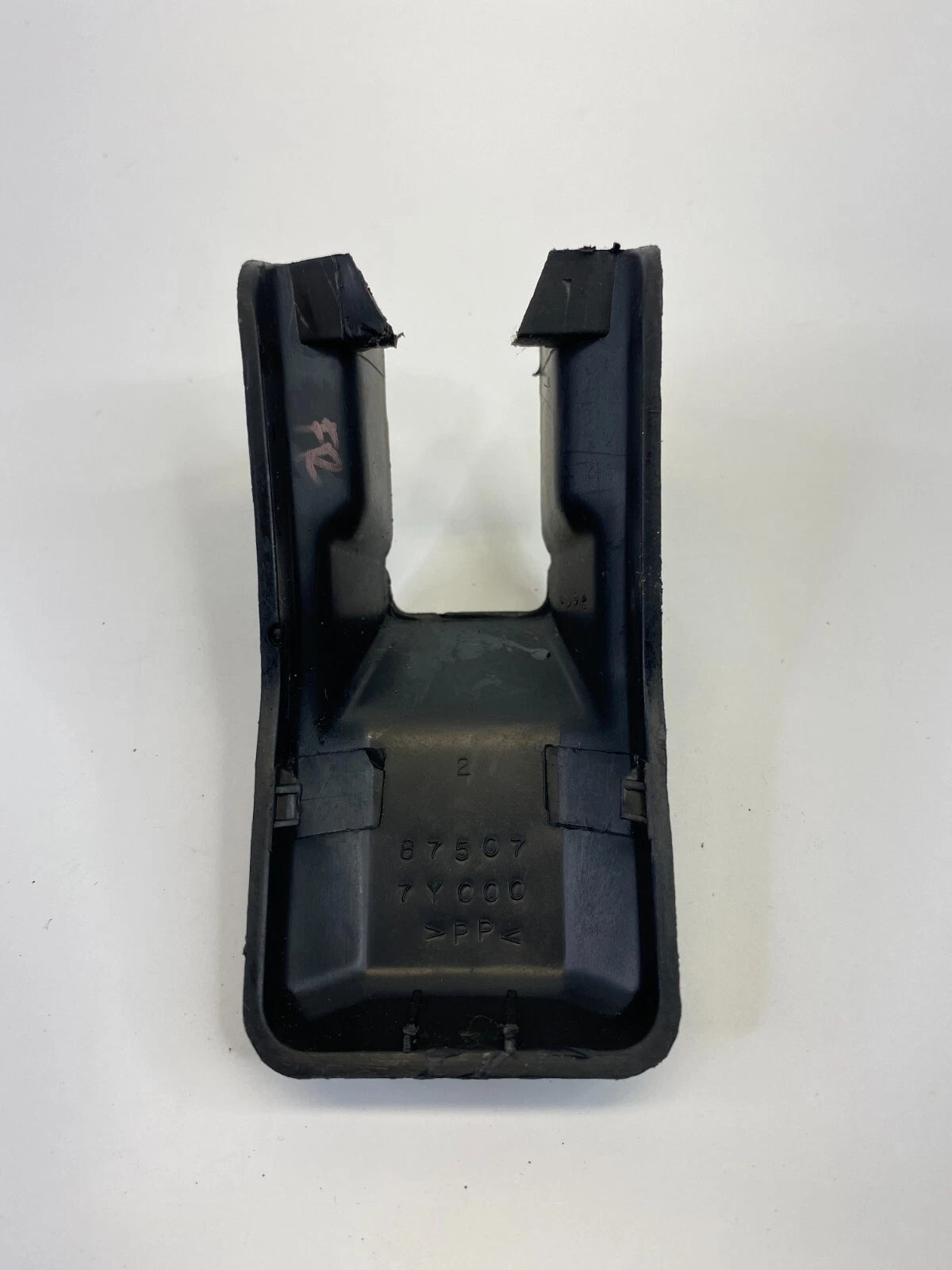 04-08 NISSAN MAXIMA FRONT RIGHT SEAT FRONT LEFT SIDE TRACK END COVER 87507-7Y000