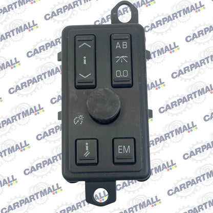 2005-2011 CADILLAC STS DASH DIMMER TRIP INFO CONTROL SWITCH BUTTON 25827228 OEM