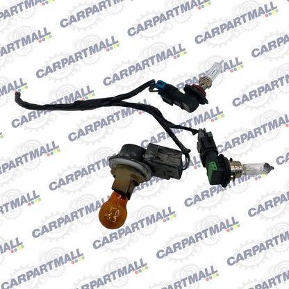 2007-2010 FORD EDGE FRONT LEFT HEADLIGHT WIRE HARNESS CONNECTOR W/ SOCKET OEM