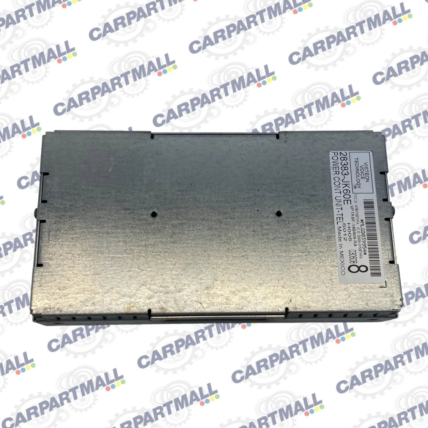 2007-2009 NISSAN ALTIMA TELEPHONE POWER COMMUNICATION CONTROL MODULE 28383JK60E