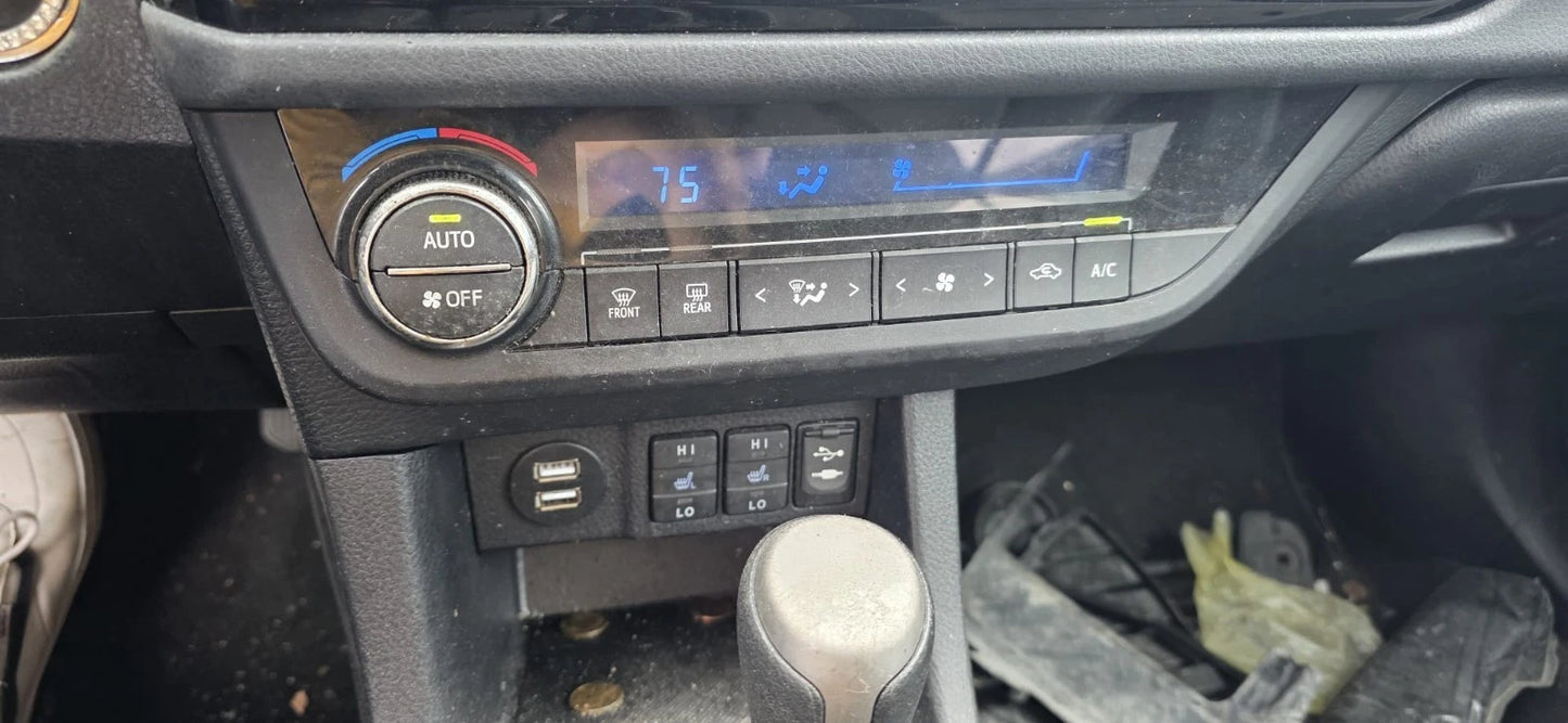 2014-2016 TOYOTA COROLLA A/C HEATER CLIMATE TEMPERATURE CONTROL 75F832 OEM
