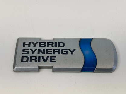 2004-2009 TOYOTA PRIUS HYBRID REAR EMBLEM TRUNK HATCH LOGO BADGE SIGN SET OEM