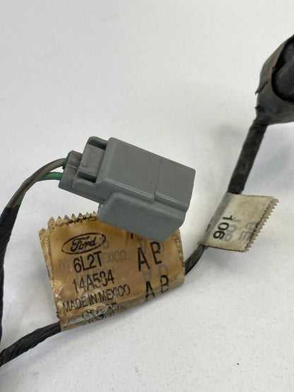 2006-2010 FORD EXPLORER FRONT DOOR PANEL WIRING HARNESS CABLE 6L2T-14A584 OEM