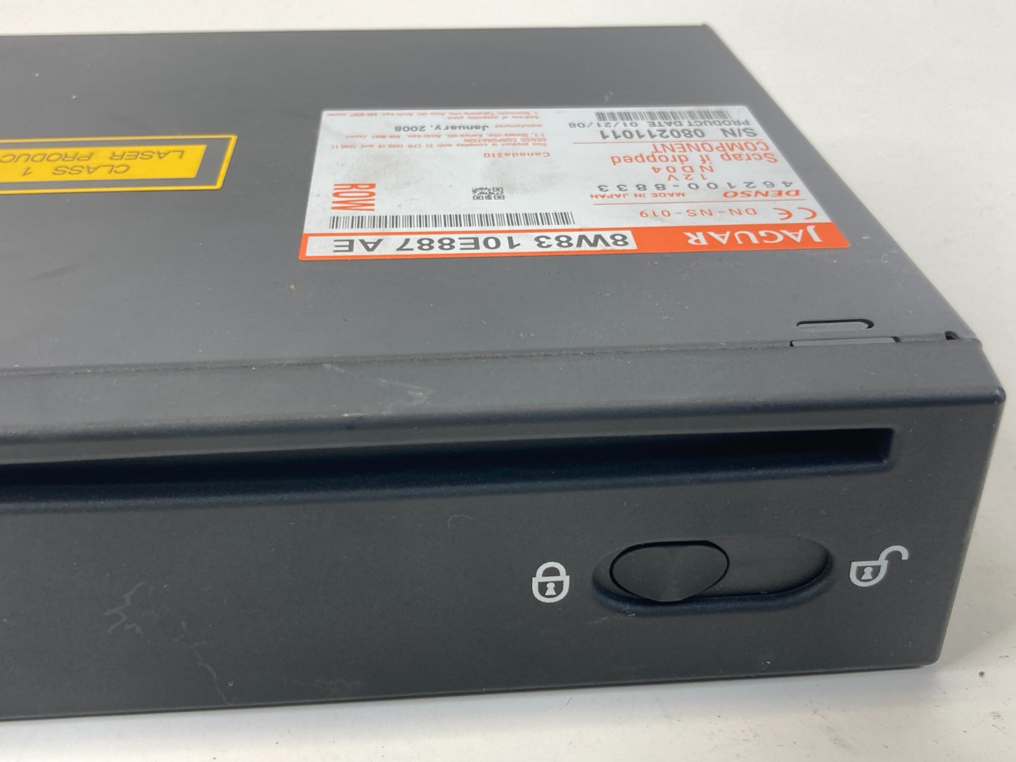 09-15 Jaguar XF Navigation DVD Player Control Unit Receiver 8W83-10E887-AE OEM