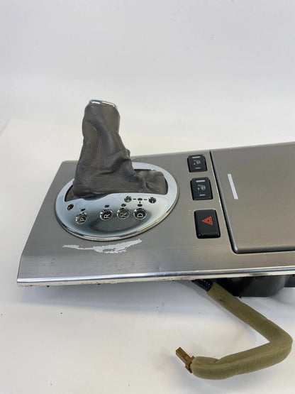 07 08 INFINITI FX35 CENTER CONSOLE SHIFTER BEZEL TRIM W/ STORAGE CUP HOLDER OEM