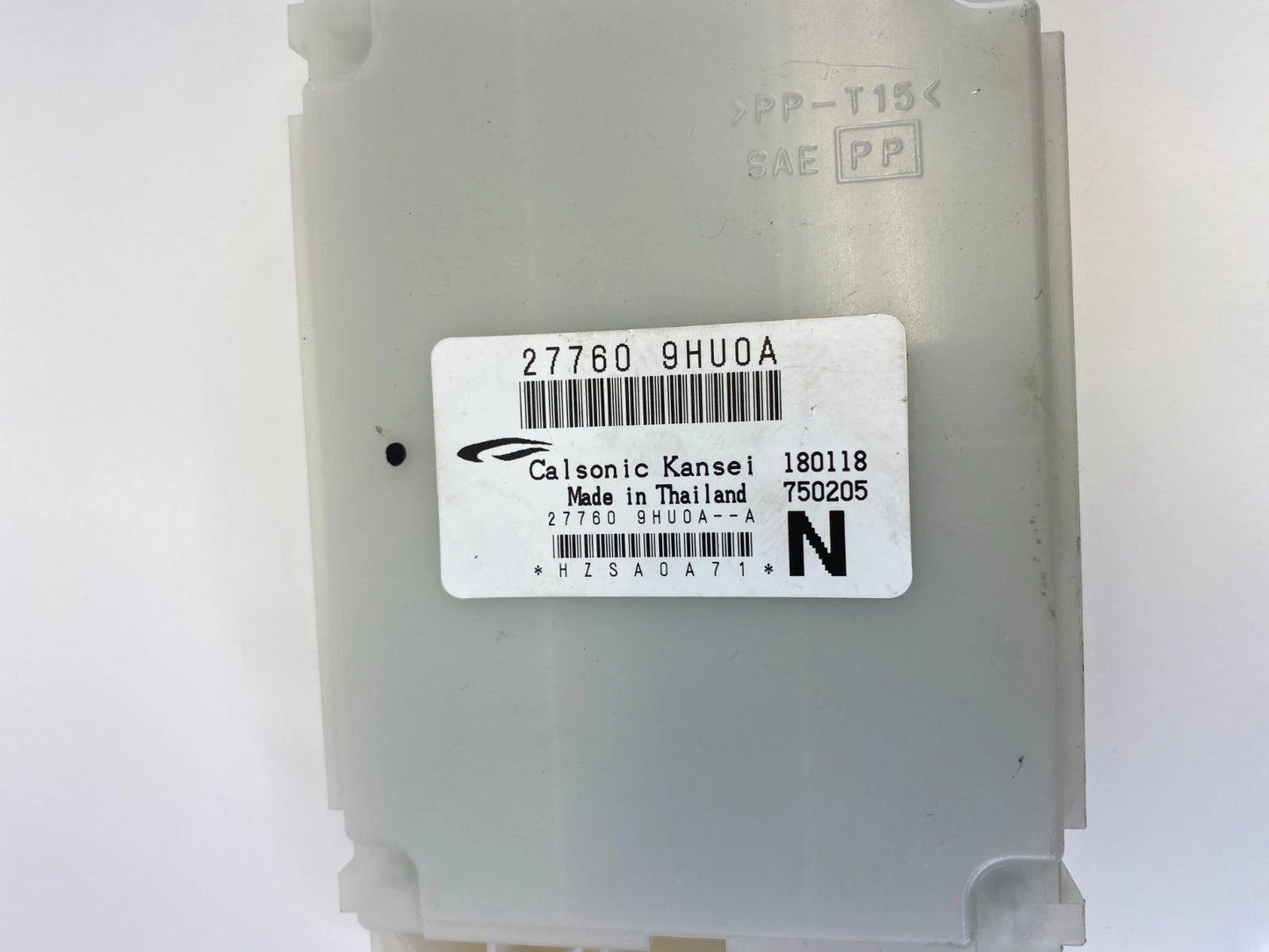 17 18 NISSAN ALTIMA 2.5L AUTOMATIC AC CONTROL AMPLIFIER TEMP MODULE 27760-9HU0A