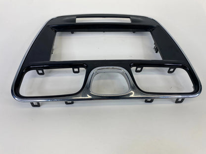 2011-2014 CHRYSLER 200 CENTER DASH RADIO CLOCK & HAZARD SWITCH BEZEL TRIM OEM