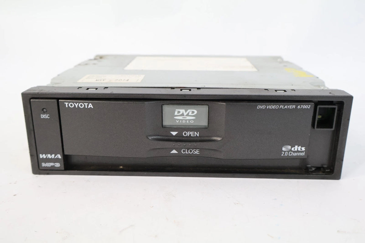 11-14 TOYOTA SIENNA REAR ENTERTAIMENT DVD PLAYER UNIT DASH MOUNT OEM 86270-45010
