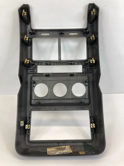 2009 2010 DODGE JOURNEY DASH RADIO CLIMATE COVER TRIM BEZEL ASSY 300016266 OEM