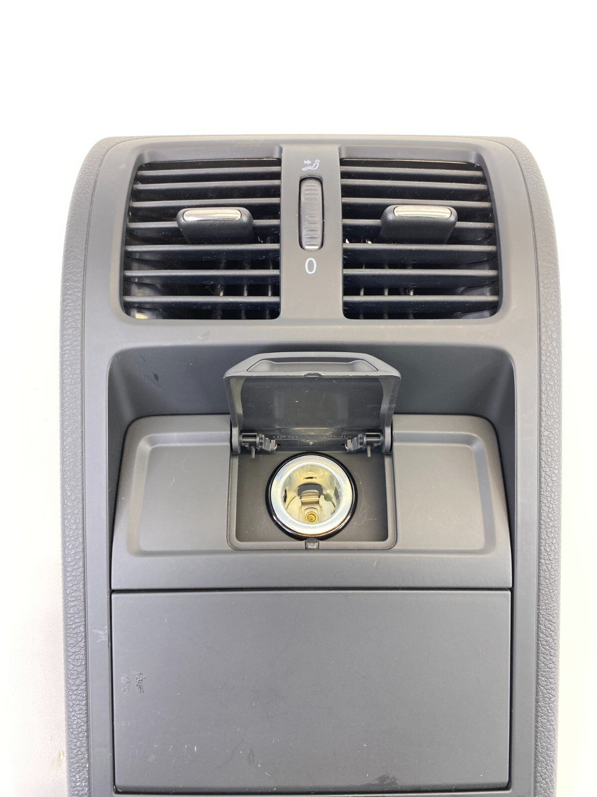 2011-2017 Volkswagen CC Rear Center Panel w/ Air Vent & Power Outlet 3C0-864-298