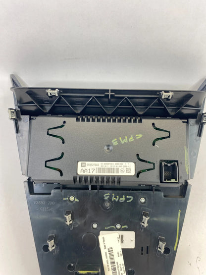 2010 2011 CHEVY EQUINOX FRONT DASH A/C CLIMATE CONTROL SWITCH W/RADIO SCREEN