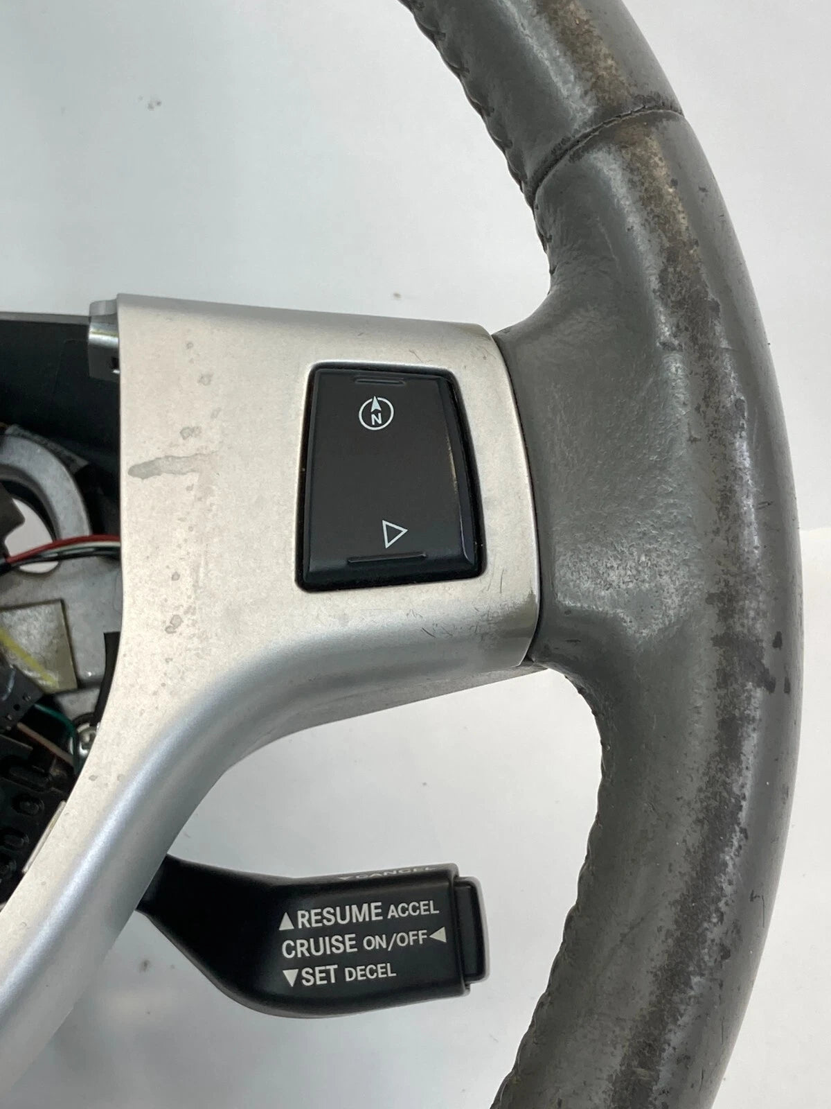 2008-2010 DODGE GRAND CARAVAN STEERING WHEEL W CRUISE CONTROL LEATHER 0ZP231D5AE