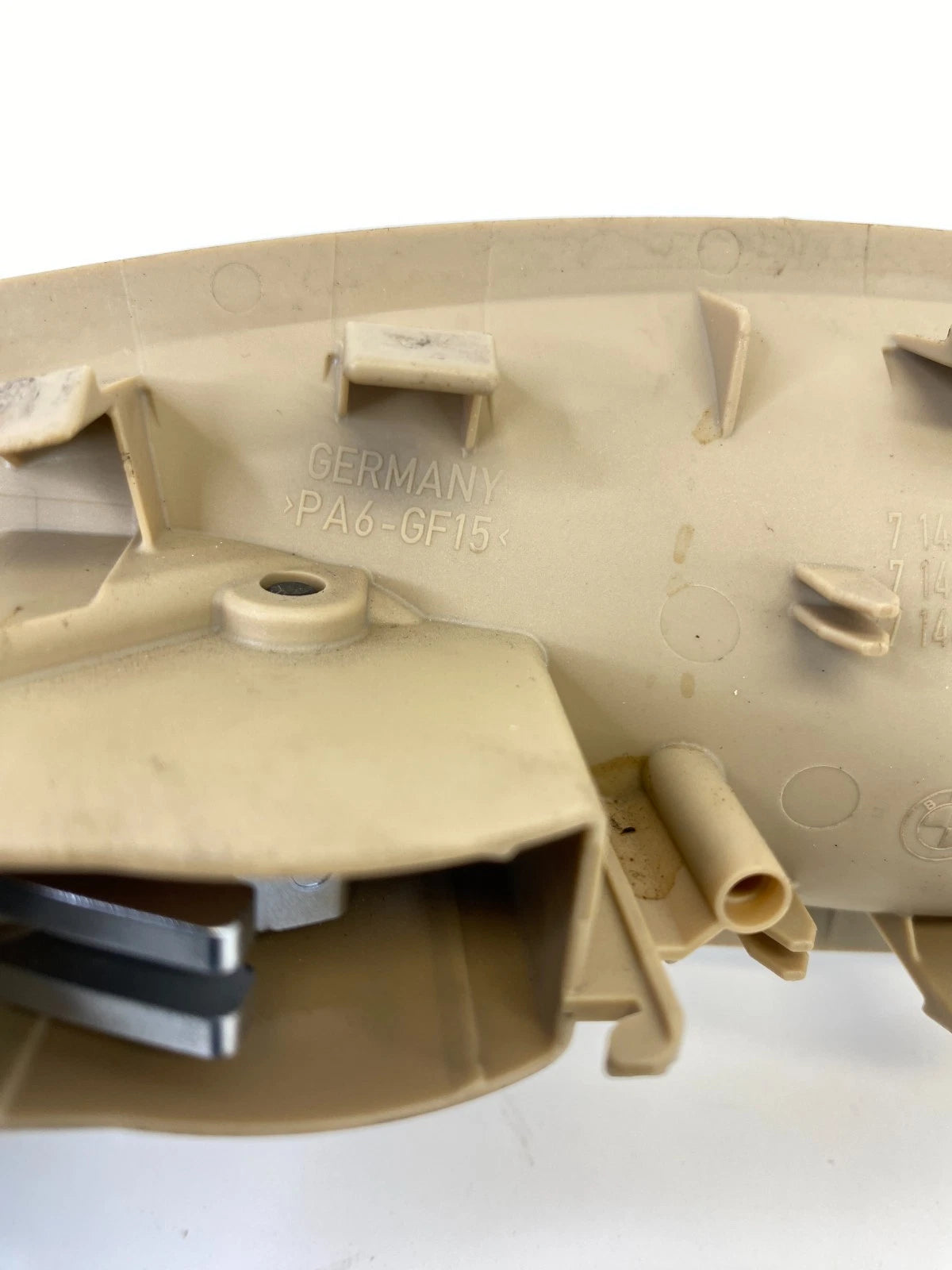 2007 2008 BMW 328XI 07-11 335I REAR RIGHT INTERIOR DOOR HANDLE 7144550 BEIGE OEM