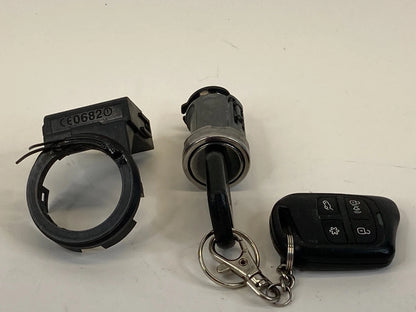 13-19 FORD POLICE INTERCEPTOR UTILITY IGNITION SWITCH LOCK CYLINDER W/ KEY OEM