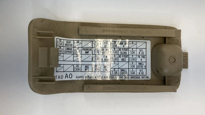 08-12 HONDA ACCORD RIGHT DASH INTERIOR FUSE BOX FUSEBOX LID DOOR 83112TA0A010