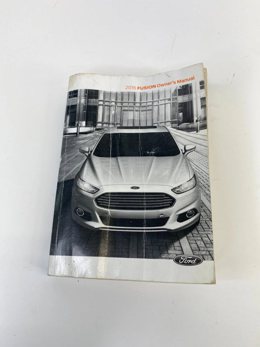 2016 16 FORD FUSION OWNERS OWNER'S MANUAL GUIDE BOOK OEM