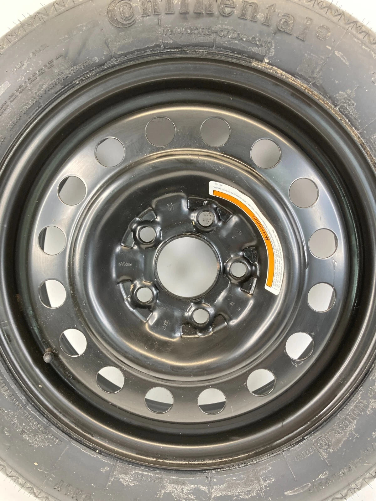 07-12 NISSAN ALTIMA SEDAN SPARE TIRE WHEEL RIM COMPACT DONUT 135/90R16 16" OEM