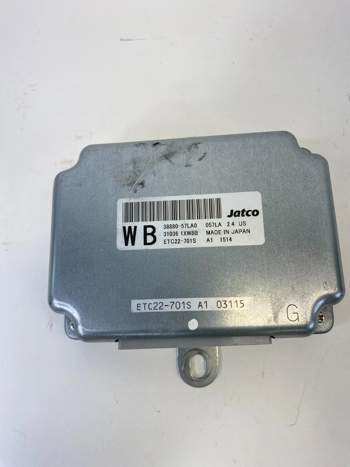 2010-2012 SUZUKI KIZASHI 2.4L TRANSMISSION CONTROL MODULE TCM OEM 38880-57LA0