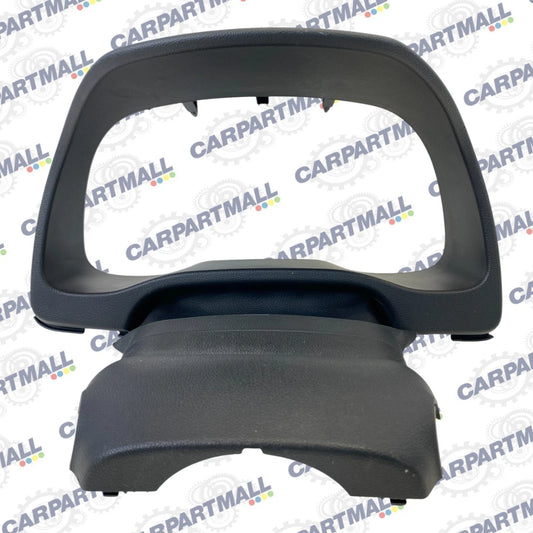 17 18 HYUNDAI ELANTRA CLUSTER BEZEL COVER TRIM W/ UPPER STEERING COLUMN COVER