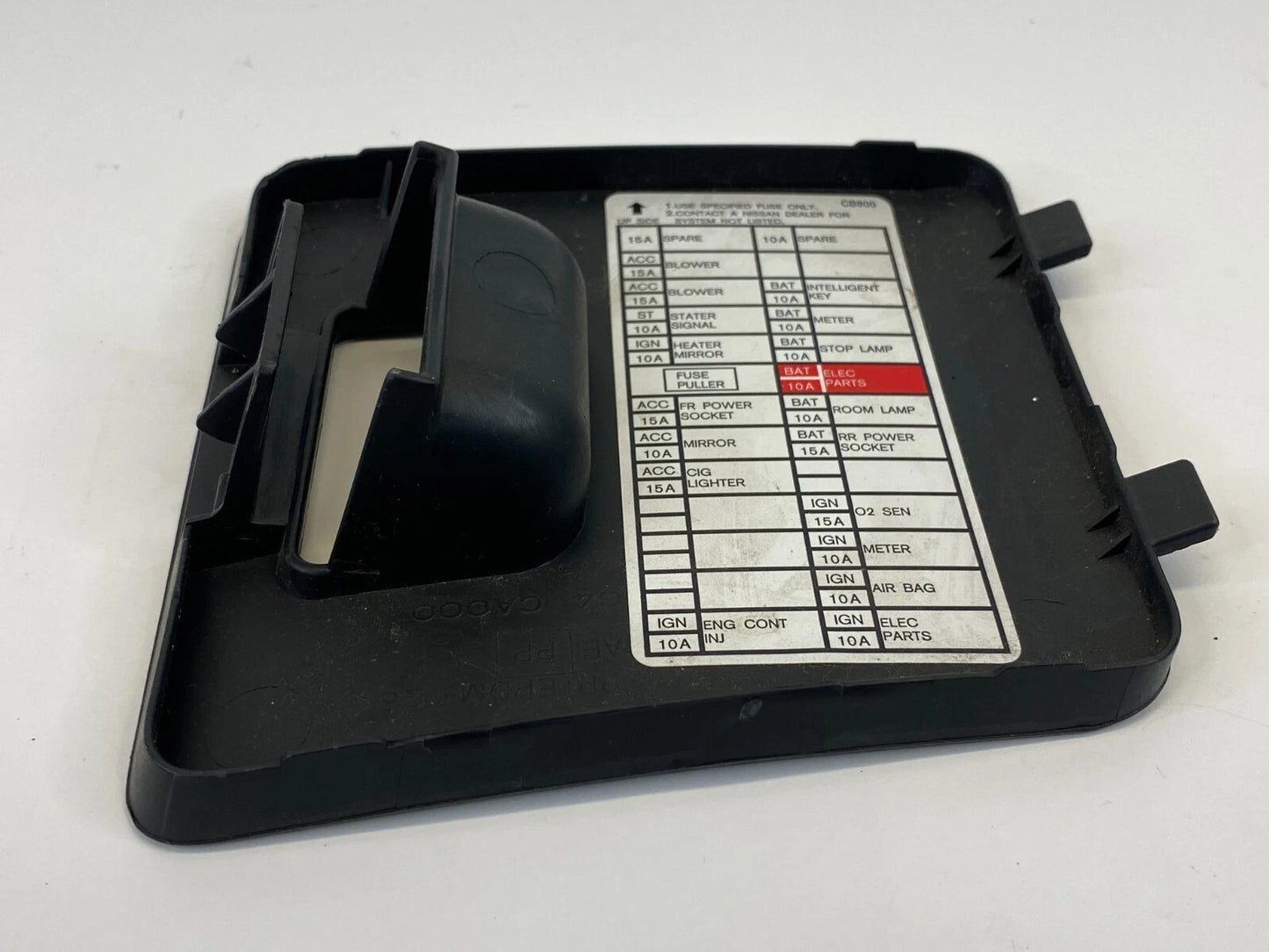 2003 2004 2005 NISSAN MURANO DASH FUSE BOX DOOR LID CAP COVER 68964-CA000 OEM