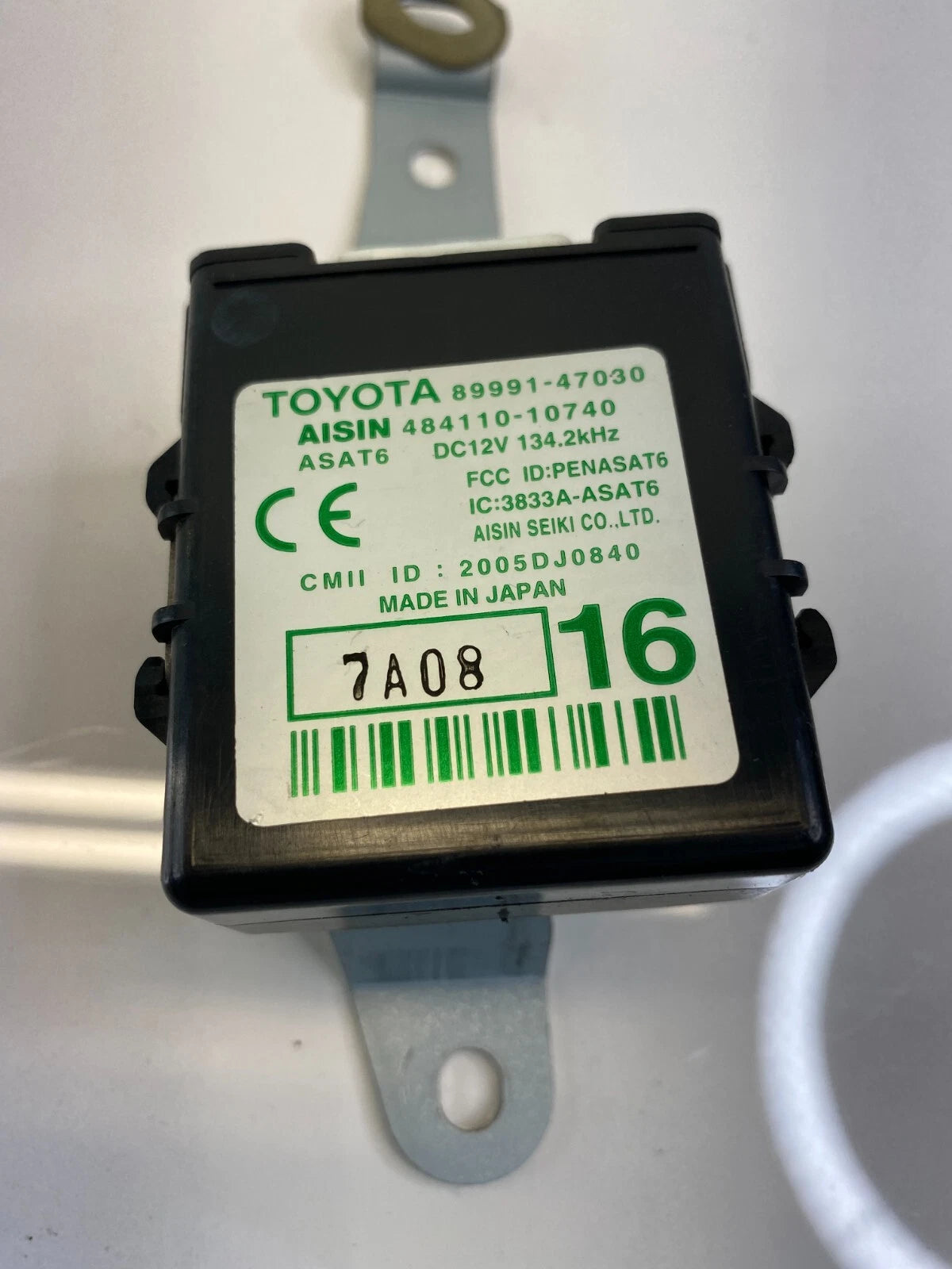 04-09 TOYOTA PRIUS FRONT RIGHT DOOR OSCILLATOR COMPUTER CONTROL UNIT 89991-47030