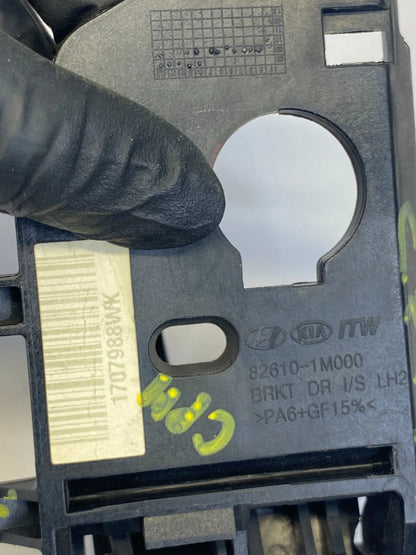 2010-2013 KIA FORTE INTERIOR DOOR HANDLE REAR LEFT DRIVER SIDE OEM 82620-1M000