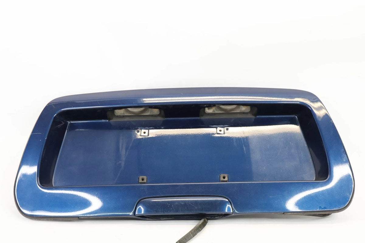 2002-2009 CHEVROLET TRAILBLAZER REAR LIFTGATE LICENSE PLATE BEZEL PANEL 15191412