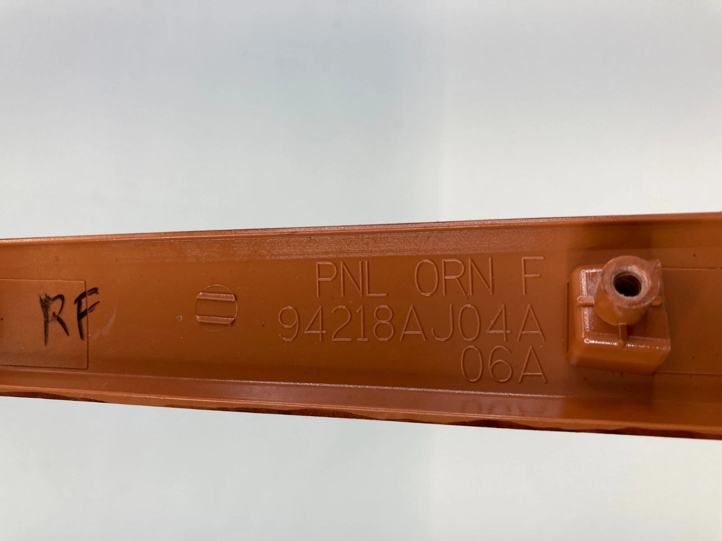 2010-2013 SUBARU OUTBACK FRONT RIGHT SIDE INTERIOR DOOR TRIM MOLDING 94218AJ04A